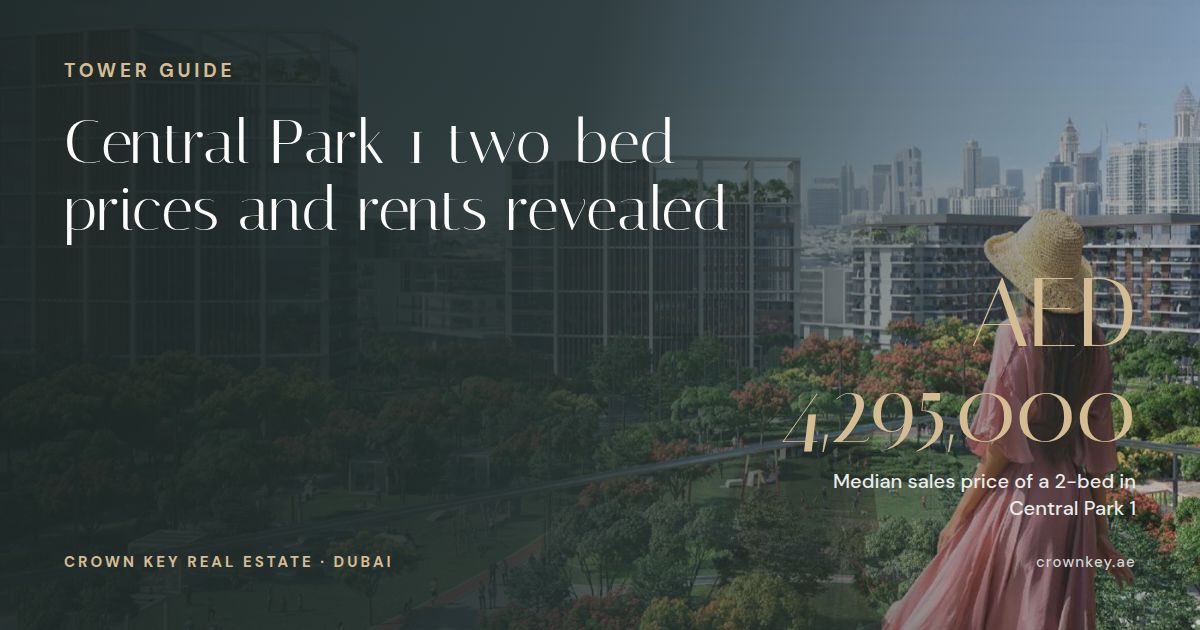 Central Park 1 two-bed prices and rents revealed