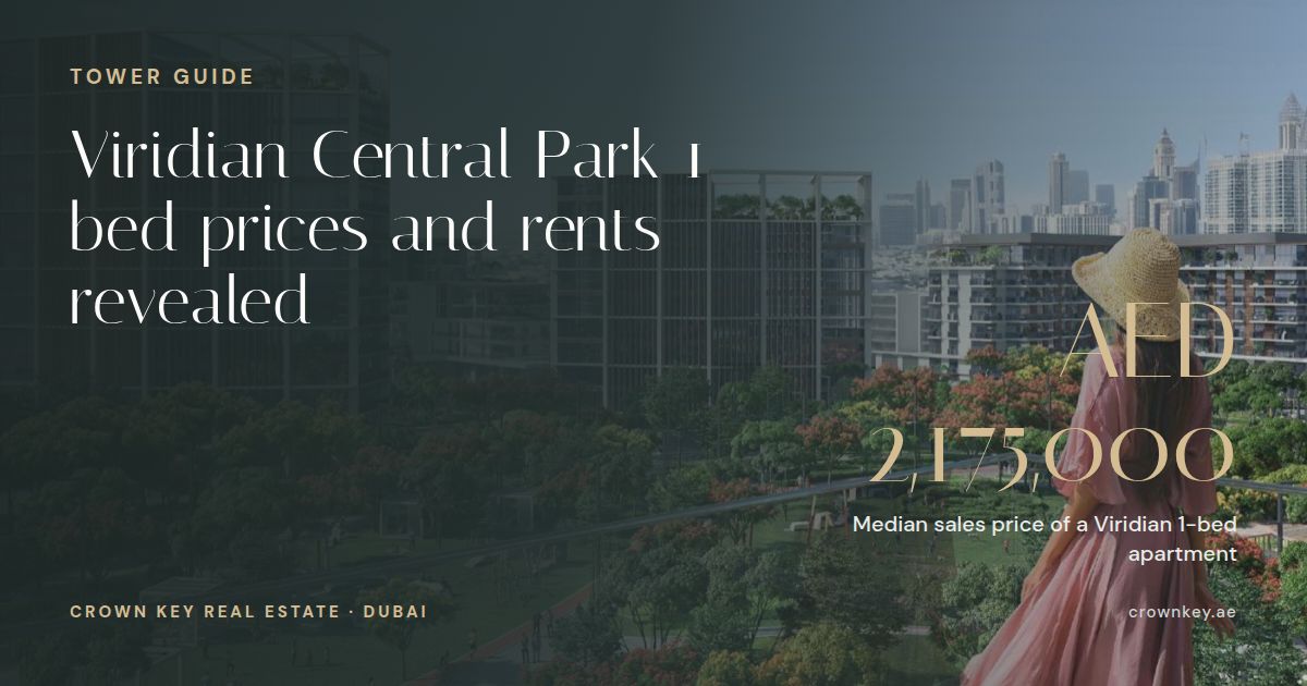 Viridian Central Park 1-bed prices and rents revealed