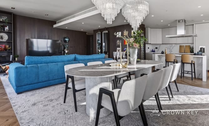 Three-bedroom apartment in Bluewaters Residences 2