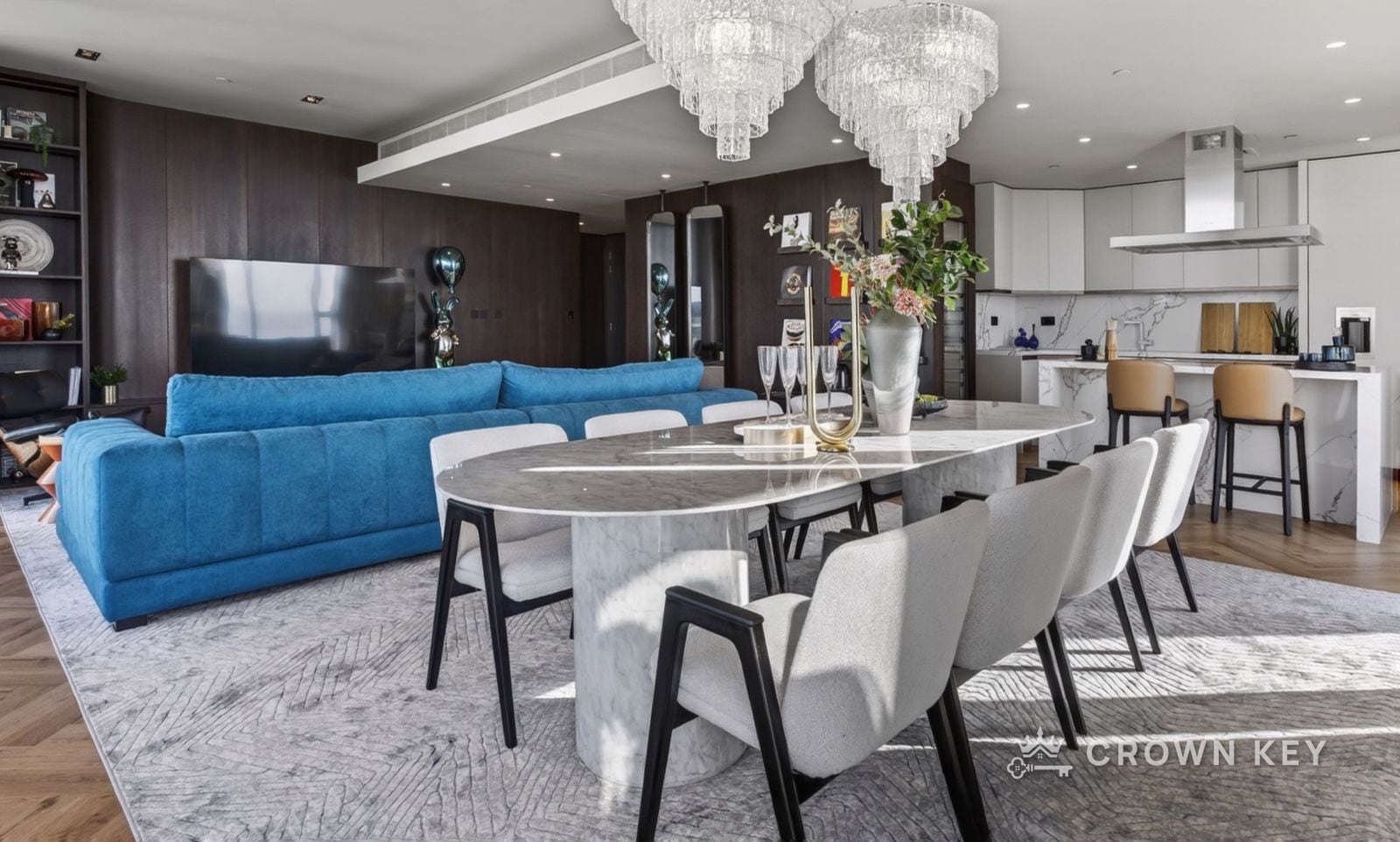 Three-bedroom apartment in Bluewaters Residences 2, photo 1